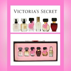 VS 4/6 Perfume Mini Set: Very Sexy, Heavenly, Bombshell & Bombshell Glamour